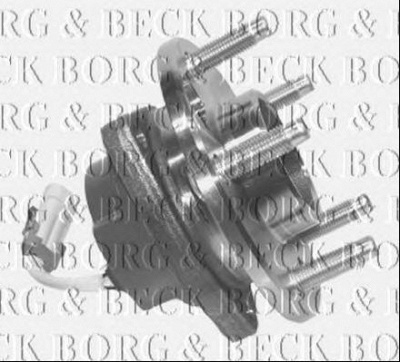BORG & BECK bwk848 -  Комплект подшипника ступицы колеса